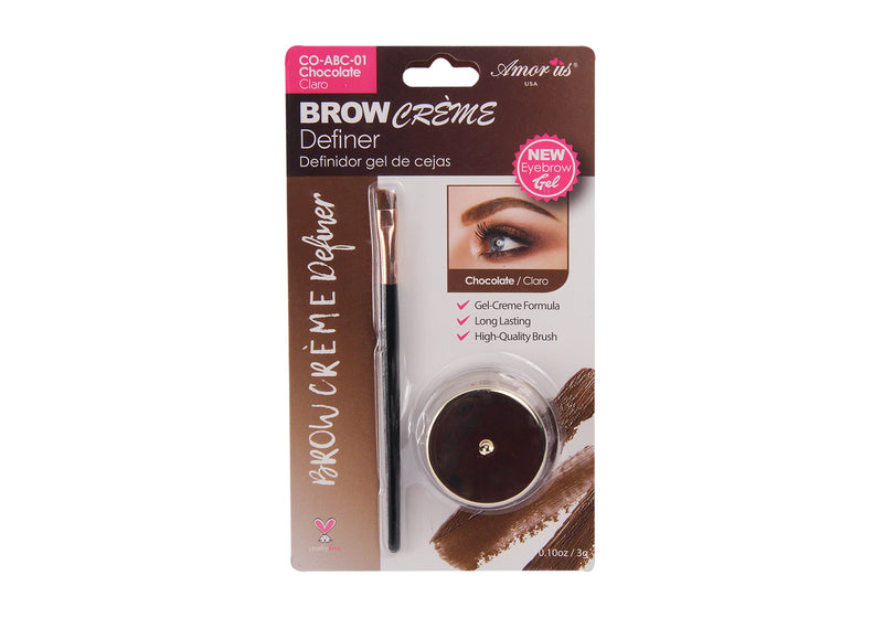 Amor Us Gel para Cejas con Brocha Claro