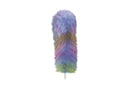 Pluma Peluche Arcoiris Lila